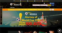 Desktop Screenshot of indo-bola.com